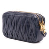 Secondhand Miu Miu Nappa Matelasse Double Zip Crossbody