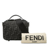 Fendi Mini Zucca Canvas Suitcase Bag Secondhand