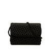 Bottega Veneta Satin Intrecciato Flap Crossbody Secondhand