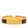Hermès Narrow Enamel Clic H Bracelet PM Secondhand