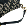 Dior Mini Oblique Canvas Saddle Bag Secondhand