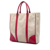 Prada Saffiano Trimmed Canvas Tote Secondhand