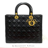 Dior Large Lambskin Cannage Lady Dior Secondhand