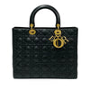 Dior Large Lambskin Cannage Lady Dior Secondhand
