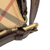 Secondhand Burberry Haymarket Check Coated Canvas Shoulder Bag