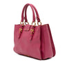 Miu Miu Goatskin Madras Satchel Secondhand