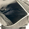 Prada Saffiano Trimmed Tessuto Shoulder Bag Secondhand