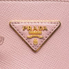 Prada Medium Bicolor Saffiano Cuir Double Satchel Secondhand