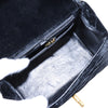 Chanel Mini Quilted Velvet Straight Flap Secondhand