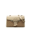 Secondhand Gucci Medium GG Canvas Emily Shoulder Bag