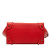 Celine Mini Bicolor Leather Luggage Tote Secondhand
