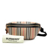 Burberry Icon Stripe Coated Canvas Sonny Belt Bag Secondhand