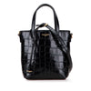 Secondhand Saint Laurent Mini Toy Embossed Leather Shopping Tote