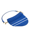 Dior Perforated Oblique Embossed Calfskin Saddle Bag Secondhand