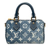 Louis Vuitton Monogram Jacquard Denim Nano Speedy Bandouliere Secondhand