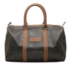 Dior Honeycomb Coated Canvas Boston Bag Secondhand