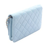 Chanel Quilted Caviar Crystal Enamel CC Wallet On Chain Secondhand