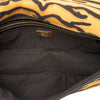 Fendi Embroidered Canvas Tiger Print Baguette Satchel Secondhand