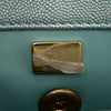 Chanel Mini Metallic Caviar Coco Top Handle Bag Secondhand