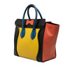 Celine Mini Multicolor Calfskin Luggage Tote Secondhand
