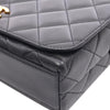Chanel CC Quilted Lambskin Single Flap Secondhand