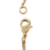 Chanel CC Gold Plated Strass Round Pendant Necklace Secondhand
