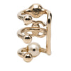 Secondhand Chanel CC Gold Plated Strass and Faux Pearl Ear Cuff Earring