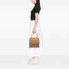 LOEWE Tricolor Leather Anagram Oro Handbag Secondhand