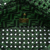 Secondhand Fendi Zucca Interlaced Jacquard Baguette Satchel