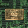 Secondhand Fendi Zucca Interlaced Jacquard Baguette Satchel