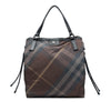 Burberry Supernova Check Nylon Buckleigh Tote Secondhand