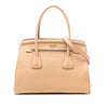 Secondhand Prada Vitello Daino Cuir Frame Convertible Tote