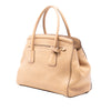 Secondhand Prada Vitello Daino Cuir Frame Convertible Tote