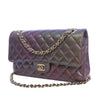 Chanel Medium Classic Iridescent Lambskin Double Flap Secondhand