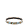 Hermès Narrow Grand Apparat Enamel Bangle 65 Secondhand