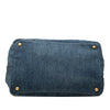 Prada Denim Canapa Logo Tote Secondhand