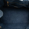 Prada Denim Canapa Logo Tote Secondhand