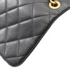 Chanel Quilted Lambskin Pearl Side Flap Secondhand