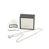 Gucci Sterling Silver Interlocking G Pendant Necklace Secondhand