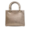 Dior Medium Metallic Patent Microcannage Lady Dior Secondhand