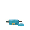 Fendi Joshua Vides Mini Nylon Gingham Convertible Baguette Satchel Secondhand