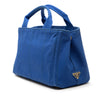 Secondhand Prada Small Canvas Canapa Logo Satchel