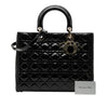 Dior Large Patent Cannage Lady Dior Secondhand