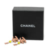 Chanel CC Gold Plated Resin Drop Clip On Earrings Secondhand
