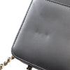 Chanel CC Caviar and Canvas Wallet on Chain Secondhand