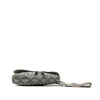 Dior CD Diamond Canvas and Calfskin Saddle Bag Secondhand
