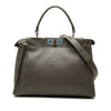 Fendi Medium Leather Peekaboo Iconic Satchel Secondhand
