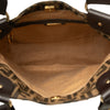 Fendi Zucca Zebra Print Canvas Diavolo Trapezio Tote Secondhand