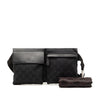 Gucci GG Canvas Double Pocket Belt Bag Secondhand