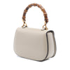 Gucci Small Calfskin Web Bamboo 1947 Top Handle Bag Secondhand